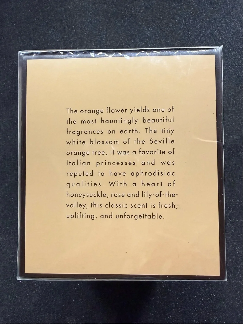 *NIB*HENRI BENDEL HOME NEW YORK Scented Candle, Orange Flower - 10 oz.